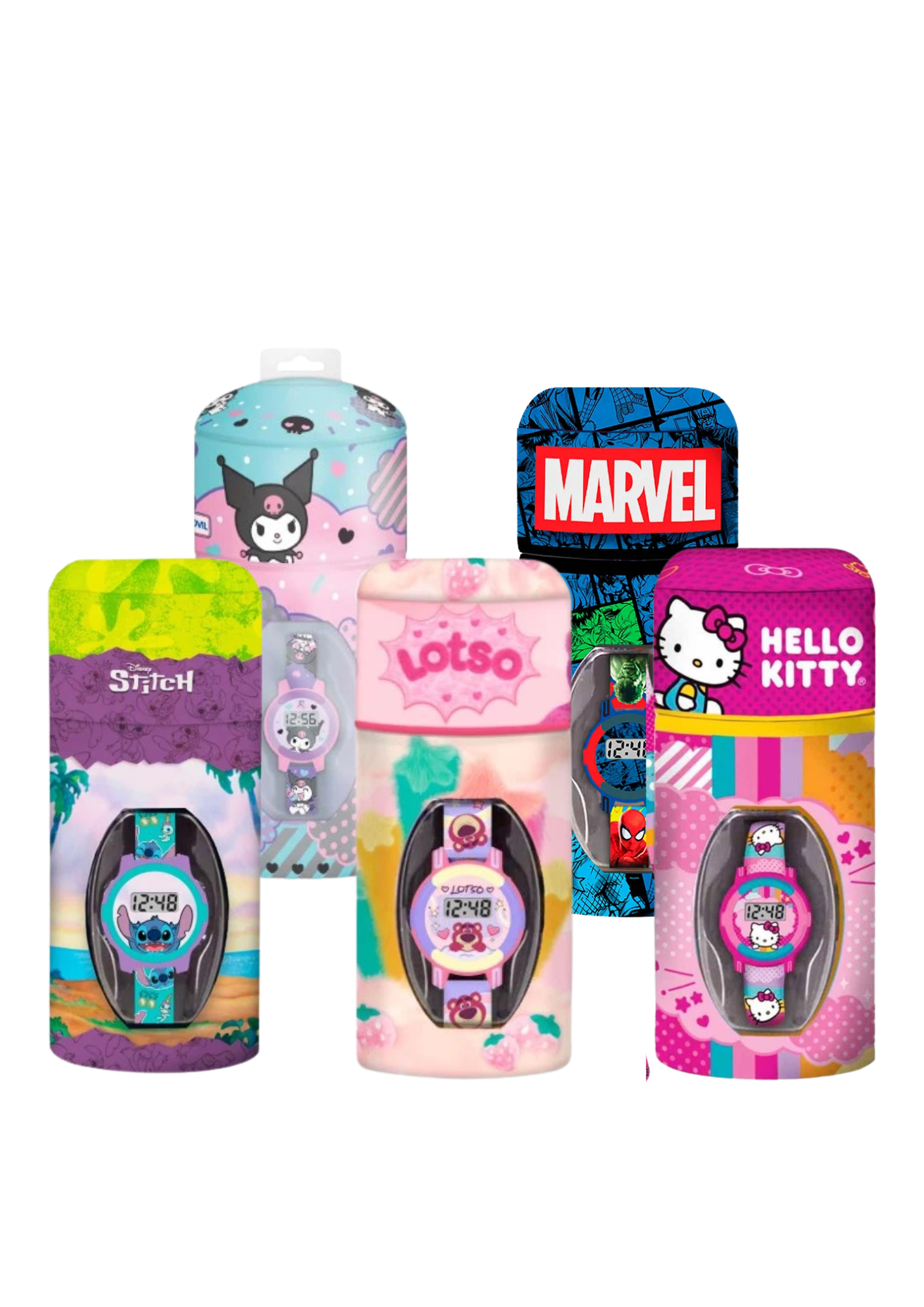 Documento A4 Nubes Acuarelas Notas y Apuntes Simple Sencillo Rosa y Morado (37)