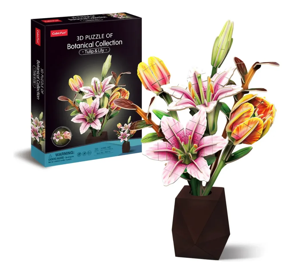 Flores 3D Botanicas