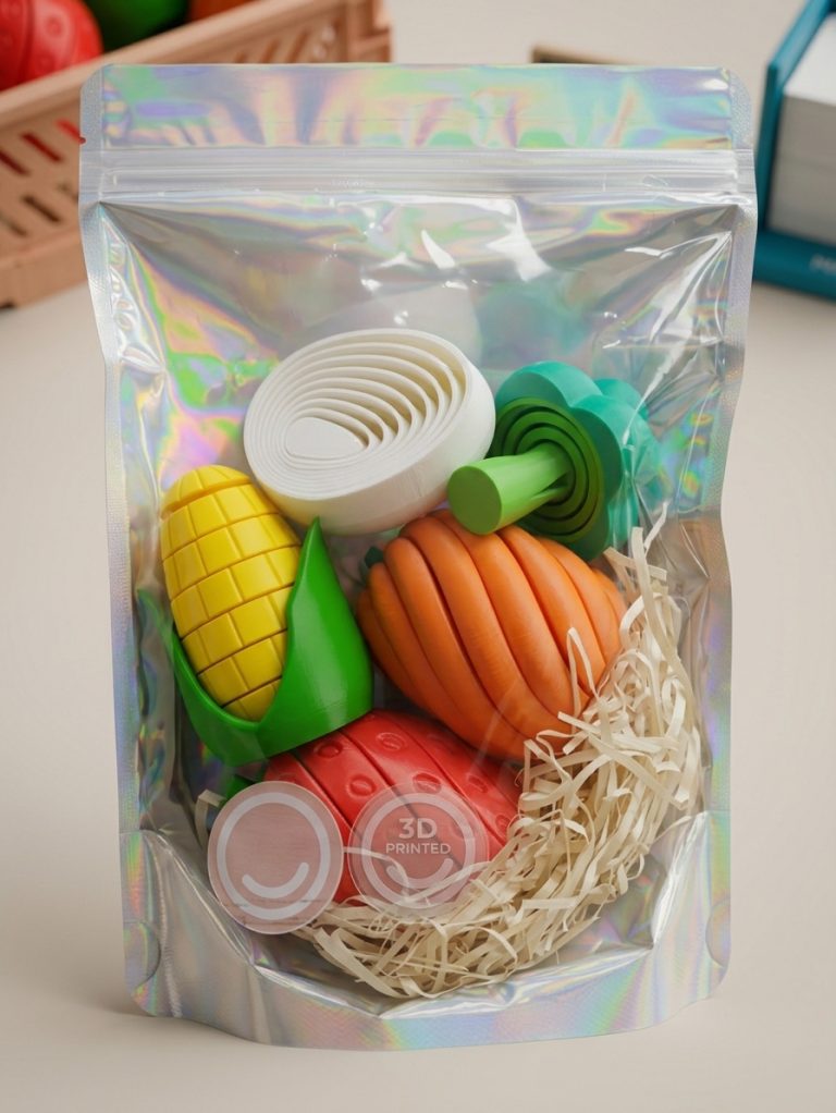 Set fidget frutas y verduras